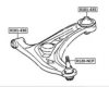 ASVA 0101-435 Control Arm-/Trailing Arm Bush